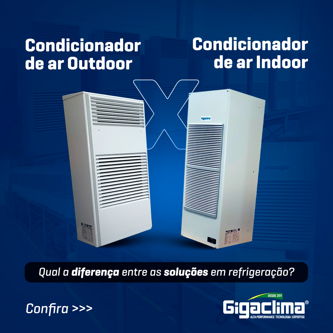 Condicionador de ar Outdoor x Condicionador de ar Indoor