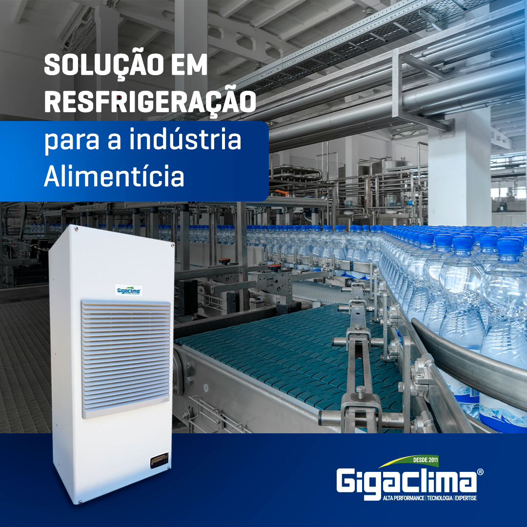 Refrigeração de excelência para máquinas do segmento alimentício: a Gigaclima tem a solução ideal!