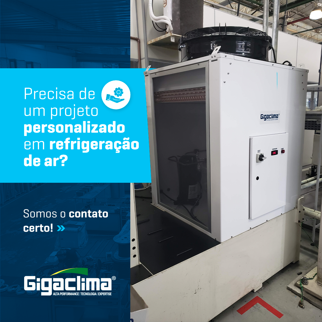 Precisa de um projeto personalizado em refrigeração de ar?