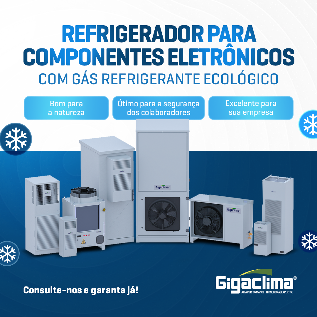 Refrigerador Para Componentes Eletrônicos Com Gás Refrigerante Ecológico