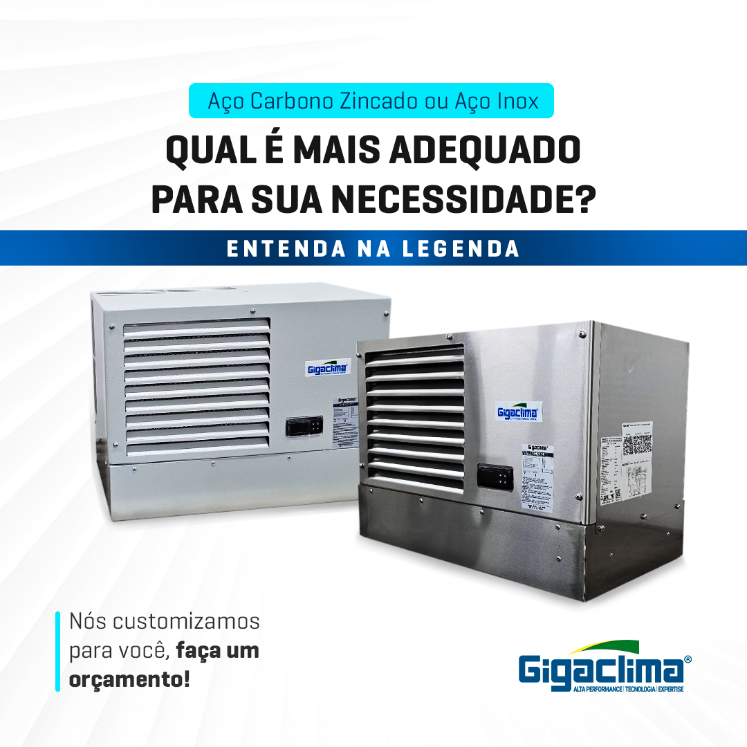 Aço Carbono Zincado ou Aço Inox?